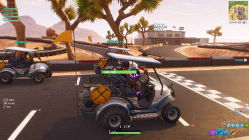 《堡垒之夜》卡丁车神技揭秘:空中搭桥挑战极限! 《堡垒之夜》卡丁车神技揭秘:空中搭桥挑战极限!