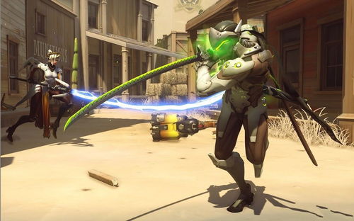 《半藏雕像揭秘：龙之吞噬，守望先锋必杀瞬间》