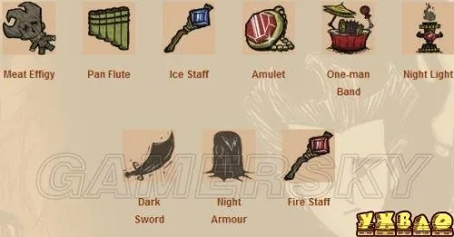 《饥荒全攻略揭秘》新手必看：人物&物品深度解析！