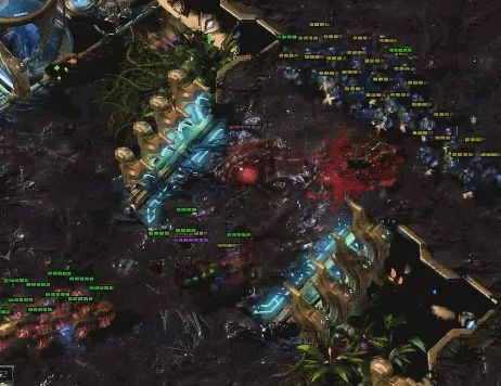 《星际争霸2》惊！散枪兵巧妙躲毒爆，独家动图揭秘！