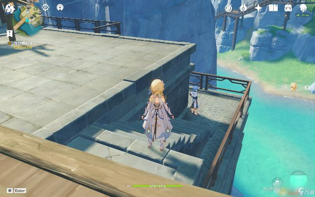 《原神V2.8云阶跳跃技巧揭秘：轻松翻越悠悠云阶！》