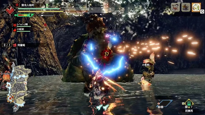 《怪物猎人崛起》曙光双刀兽人化试炼，伤害数据揭秘！