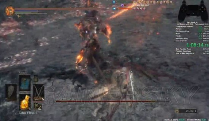 《黑暗之魂3》1小时9分21秒速通！喂狗组双刀极限流速通，揭秘世界最快记录！