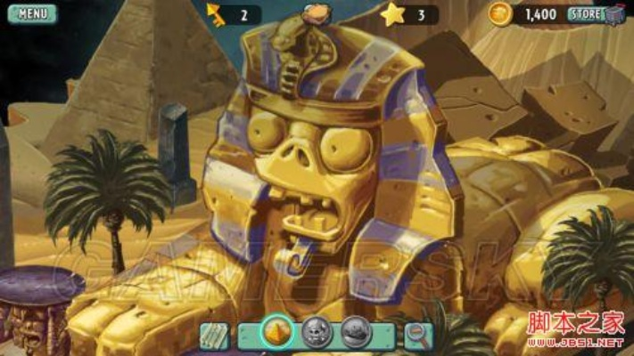 《植物大战僵尸2》埃及关卡三星攻略：隐藏技巧大揭秘！
