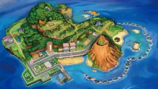 《口袋妖怪日月》阿罗拉图鉴大揭秘：隐藏精灵分布地图曝光！