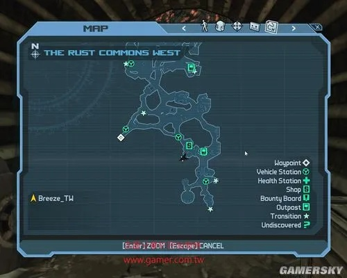 《无主之地》机器人宝藏地图盘点：10大隐藏位置解锁！