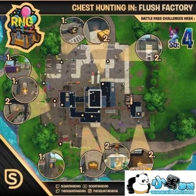 《堡垒之夜马桶工厂攻略：揭秘最佳点位与战术》