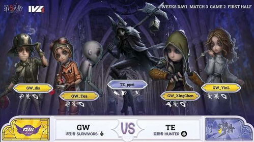 TE_ppei操作神级！多抓丝滑，第五人格IVL助队速胜揭秘