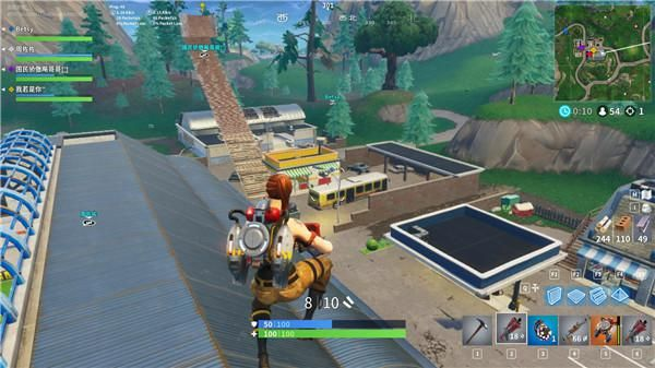 《堡垒之夜桥梁打野攻略：新手必看农家桥点位》