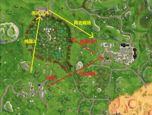 《盐泉宝藏攻略：堡垒之夜高效资源点揭秘》