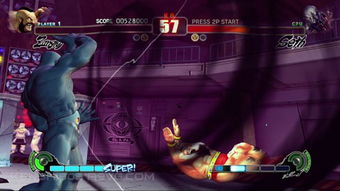 《街头霸王4》XBOX360高清截图曝光！实战技巧大揭秘