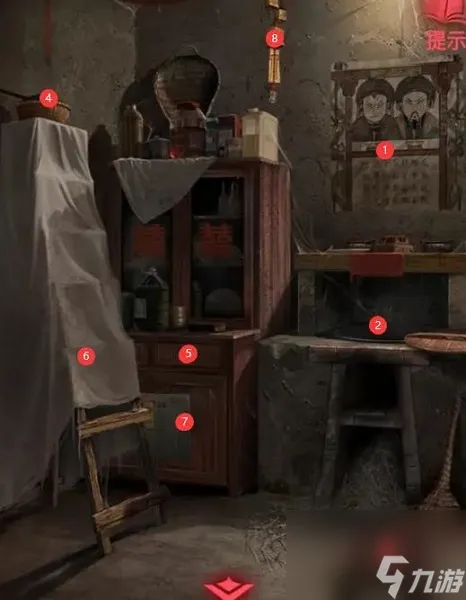 《纸嫁衣8夜盲谜题攻略:揭秘第一章隐藏线索》 《纸嫁衣8夜盲谜题攻略:揭秘第一章隐藏线索》