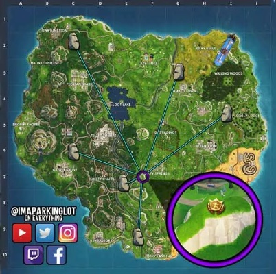 《堡垒之夜石材分布攻略：高效采集指南》