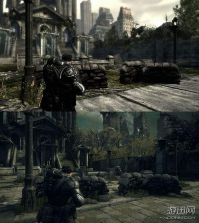 《战争机器》画面升级对比：三版本视觉进化揭秘