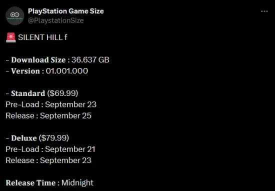 PS5版《寂静岭f》价格揭秘:超值优惠,不容错过! PS5版《寂静岭f》价格揭秘:超值优惠,不容错过!