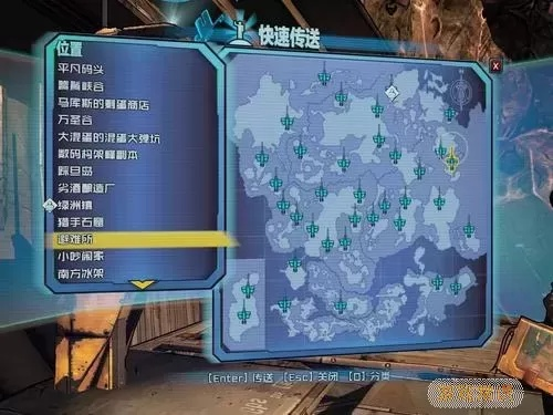 《无主之地4》圣城攻略:必看地图点位汇总,深度解析! 《无主之地4》圣城攻略:必看地图点位汇总,深度解析!