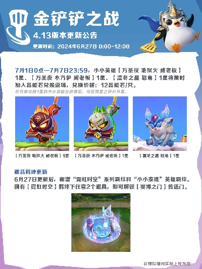 《金铲铲之战》14.7c版本大更新!7月10日新内容盘点,独家攻略助你畅玩无忧 《金铲铲之战》14.7c版本大更新!7月10日新内容盘点,独家攻略助你畅玩无忧