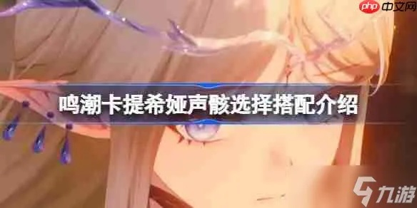 卡提希娅声骸搭配攻略：最强声骸组合助你畅游《鸣潮》