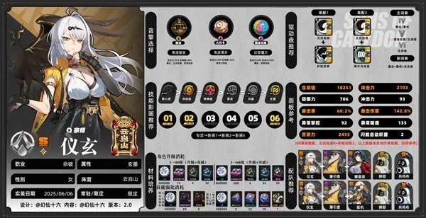 《绝区零》仪玄培养攻略:命座加点与最佳配队技巧深度解析 《绝区零》仪玄培养攻略:命座加点与最佳配队技巧深度解析