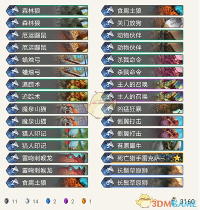 炉石传说世界之树首日猎卡组TOP5攻略,深度解析新卡组优势 炉石传说世界之树首日猎卡组TOP5攻略,深度解析新卡组优势