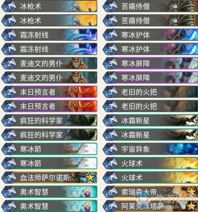 炉石传说大冰术卡组攻略:揭秘制胜绝招,助你轻松登顶! 炉石传说大冰术卡组攻略:揭秘制胜绝招,助你轻松登顶!