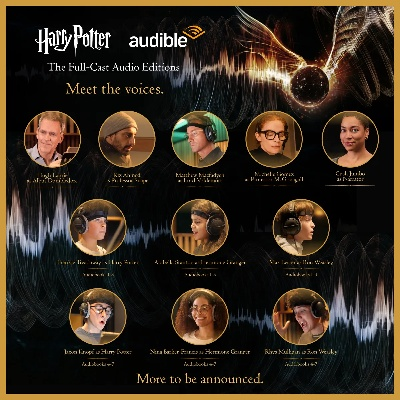 《哈利·波特》全阵容揭秘,全新有声书 Audible 即将上线 《哈利·波特》全阵容揭秘,全新有声书 Audible 即将上线