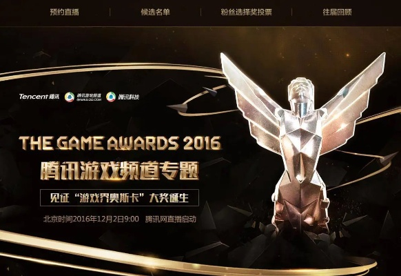 TGA荣耀加冕:游戏奥斯卡深情颂歌,电子游戏至爱告白 TGA荣耀加冕:游戏奥斯卡深情颂歌,电子游戏至爱告白