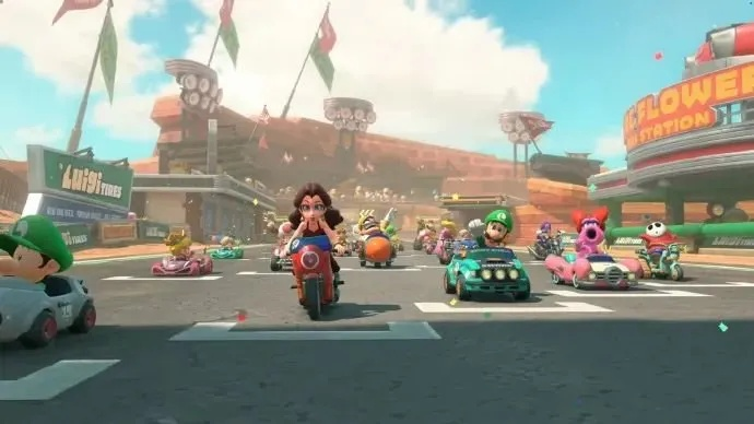 《马力欧网球：热潮》角色阵容全面超越《马力欧卡丁车：世界》创新巅峰