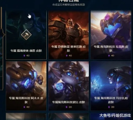 揭秘LOL皮肤兑换黑科技，海克斯合成概率与最优解