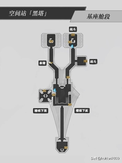崩坏，星穹铁道V4.0 鸽川区宝箱一图流，全收集路线速通