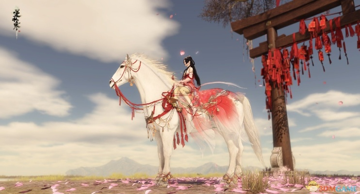 逆水寒小马主题时装上线，黄金服战火燃起，马年好运开战！