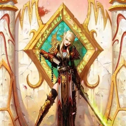 魔兽故事12.0，天选之女奴役圣光，编剧强行改写关系能被原谅吗？