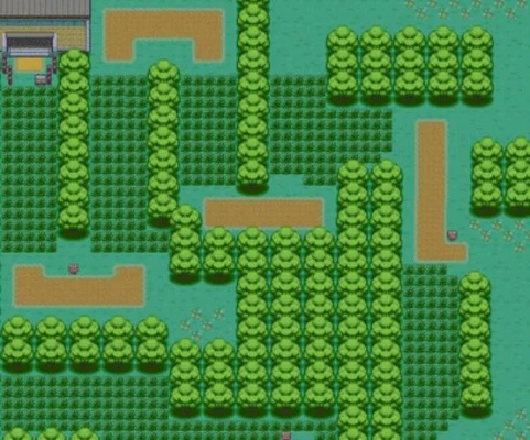 宝可梦火红/叶绿 交互式地图，快速定位精灵与道馆