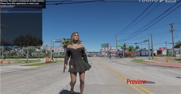 玩家曝光《GTA6》早期开发画面！开发者朋友发的