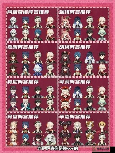 盘点原神T0队伍演变，老玩家才集齐历代版本阵容