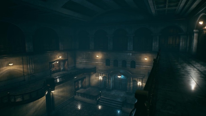 虚幻引擎重制生化危机3.5演示，里昂探索闹鬼城堡