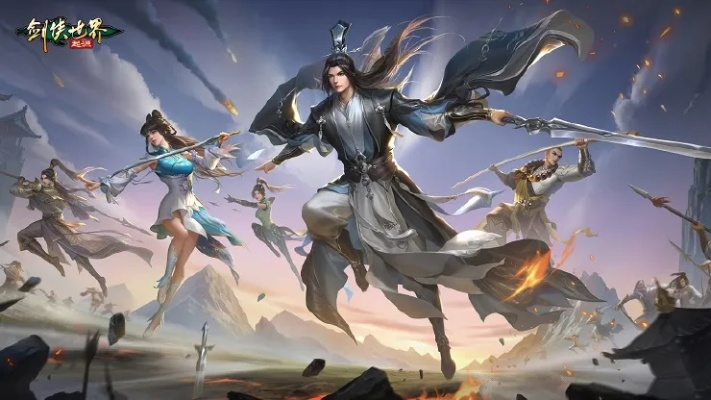 剑侠世界，起源新资料片公测，白驼惊沙，流星飒沓！