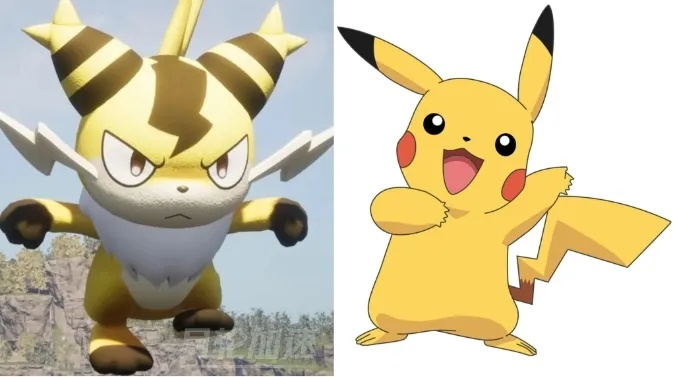 精灵皮可对比宝可梦幻兽帕鲁，差异究竟有多大？