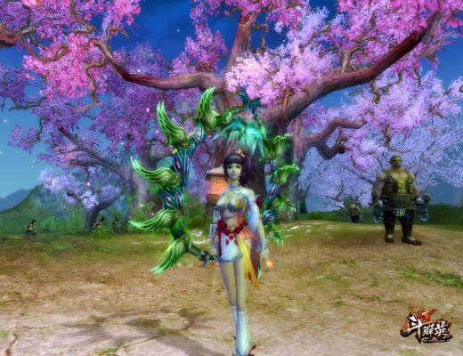 诛仙世界木系神兵新外观，草木枯荣，焕然新生！