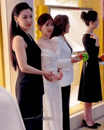 赵露思张柏芝同框引热议，顶级骨相与甜妹皮相的巅峰对决