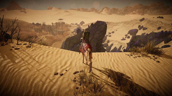 《红色沙漠》徒步4小时才出新手村 地图大就是好？