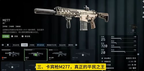 揭秘MW3枪匠系统，打造版本T0级别武器的核心门道