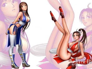 拳皇不知火舞建模进化,3D物理引擎下的乳摇与布料细节 拳皇不知火舞建模进化,3D物理引擎下的乳摇与布料细节