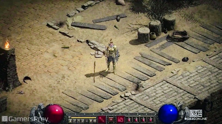 玩家自制第一人称版暗黑破坏神2，高度还原原版，爷青回！