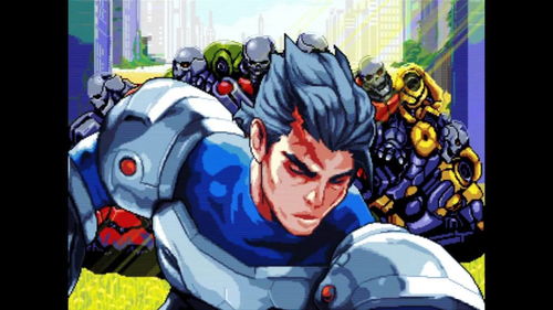 复古2D横版动作经典RUSHING BEAT X现已多平台发售