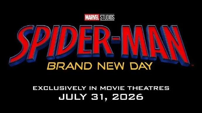 《Spider-Man: Brand New Day》预告片24小时获7.18亿次观看，打破《GTA6》纪录