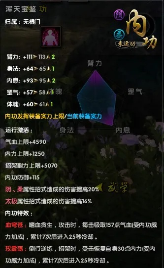 揭秘无根门内功属性误区，这样搭配伤害直接翻倍！