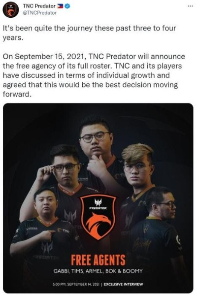 Team Secret官宣，TenTen加入三月后离队