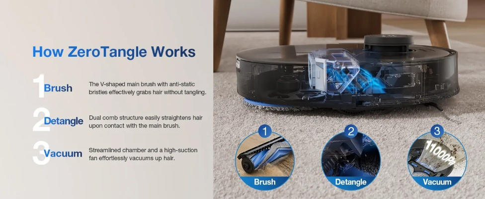 Ecovac Deebot T90 Pro 扫地拖地机器人吸力达 30,000Pa，售价 699 美元