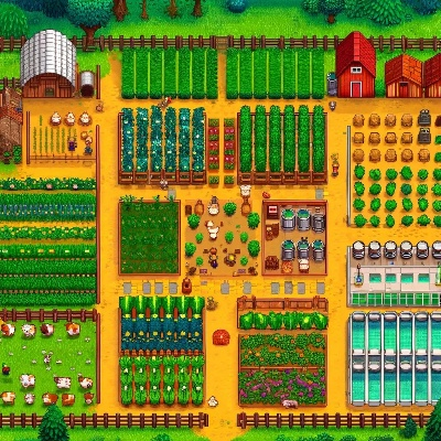 星露谷物语农场布局，高效规划方案推荐